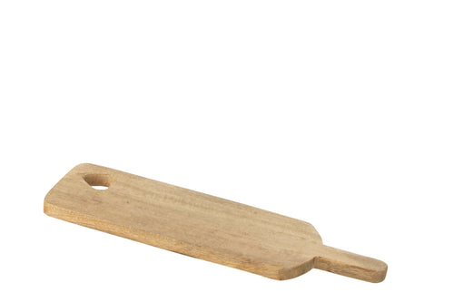 J-Line snijplank Rechthoek Hart - hout - naturel - small