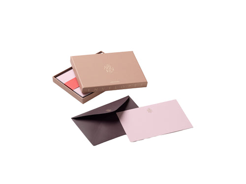 Printworks Kaart & enveloppe set - Thanks - Beige