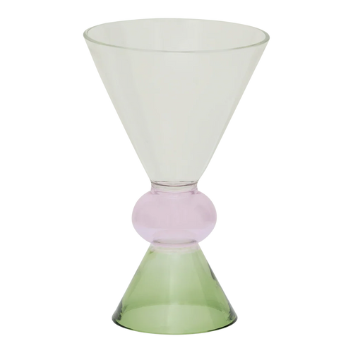 Urban Nature Culture wijnglas Ayo, Pale Green - Ø 9.5 * 15 CM