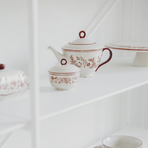 S|P Collection - Theepot 92cl burgundy Cyril