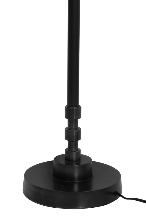 Light & Living vloerlamp BHUTAN - Ø21.5x145cm - zwart - vtwonen shop