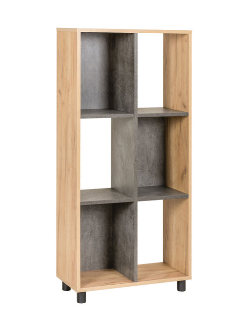 Furnilux Sharons choice-Boekenkast-Vakkenkast - 57x26x122cm - vtwonen shop
