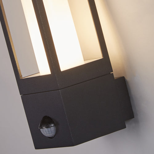 Searchlight buitenlamp Avenue - 1 lichts - 9.3  x 21   cm - zwart
