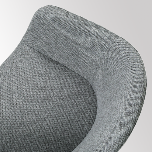 Nolon Nino-Otis Barkruk Donkergrijs - met Armleuning - Wit - 75 cm - vtwonen shop