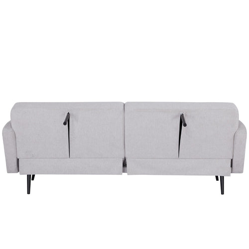 Giga Meubel Slaapbank Sylke - Beige Stof - 214x86x83cm - vtwonen shop