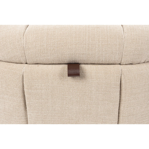 Zuiver Puffy Opbergbank Beige M