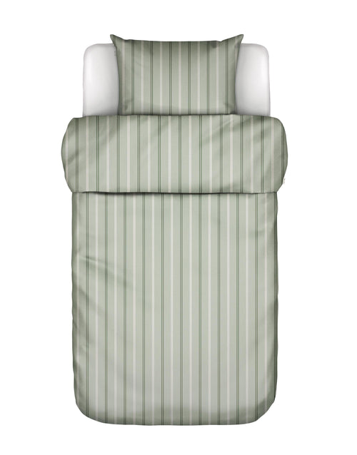Marc O'Polo Olin dekbedovertrek - Eenpersoons – 140x200/220 cm - Calm sage