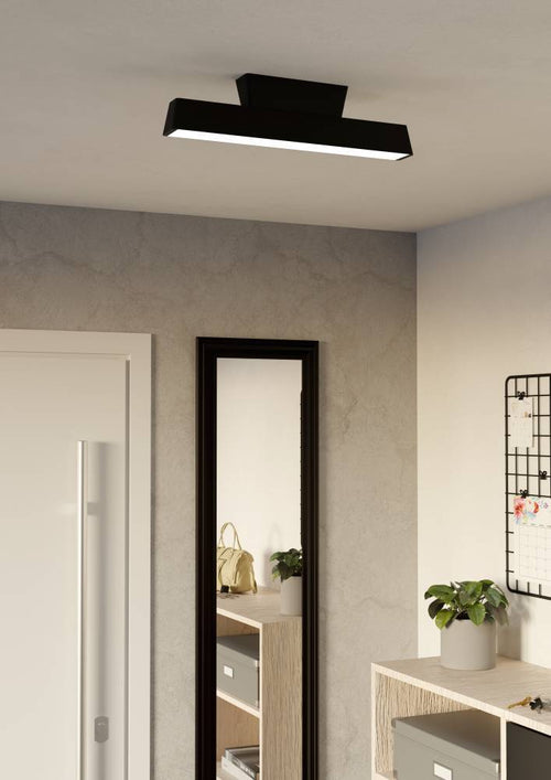 EGLO connect.z plafondlamp Simolaris-Z - 47 cm - zwart - rgb  - vtwonen shop