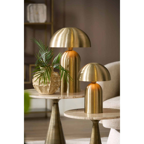 Light & Living tafellamp Tolima - goud - Ø31cm
