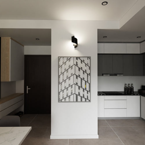 Emibig wandlamp Spiner - 1 lichts - 14  x 30   cm - zwart - vtwonen shop