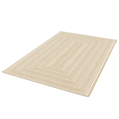 AFK Living vloerkleed Slow Life - voor binnen en buiten - beige - 200 x 290 cm