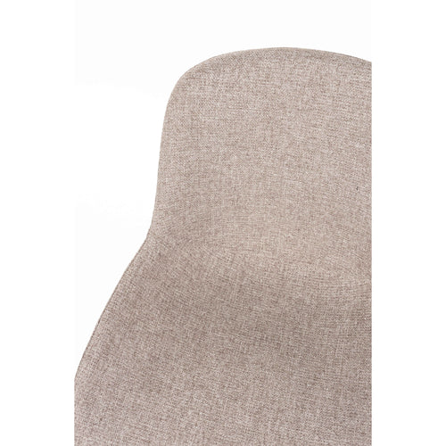 Housecraft Living Pleun Eetkamerstoelen Taupe - Set van 2