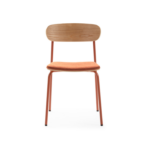 Calicosy - ADRIANA Set van 2 stoelen in stof - Grijs - 51x46x47 cm