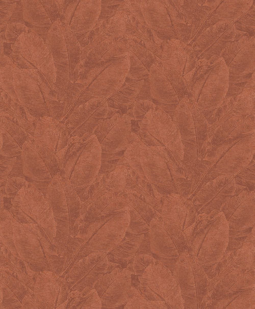 Masureel behang bladeren terracotta - 53 cm x 10.05 m - 630580 - vtwonen shop