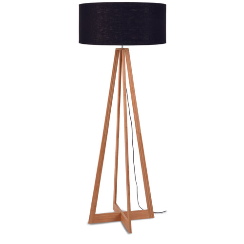 GOOD&MOJO vloerlamp Everest - zwart - Ø60cm - vtwonen shop