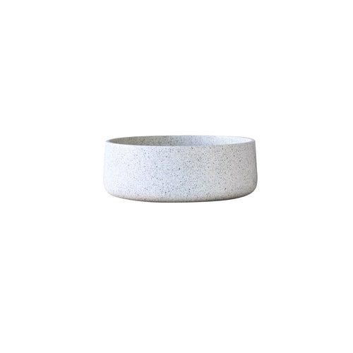Tikamoon Ronde waskom van wit premium terrazzo ∅ 40 cm - Wit