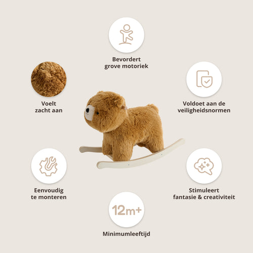 Petite Amélie Hobbelpaard Beer - vtwonen shop