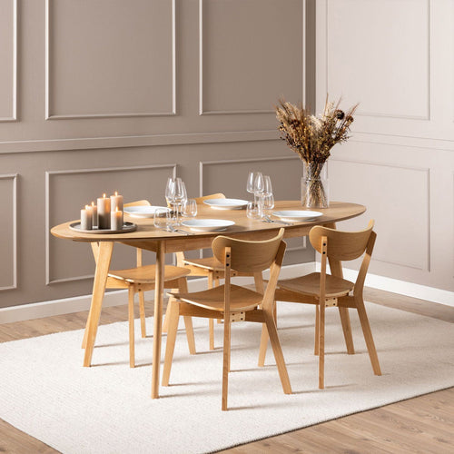 Lisomme Jade Houten Eetkamerstoel Naturel - vtwonen shop