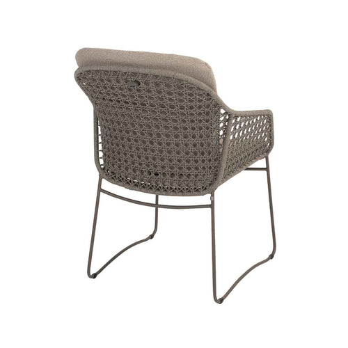 4 Seasons lounge dining stoel Moretti bruin