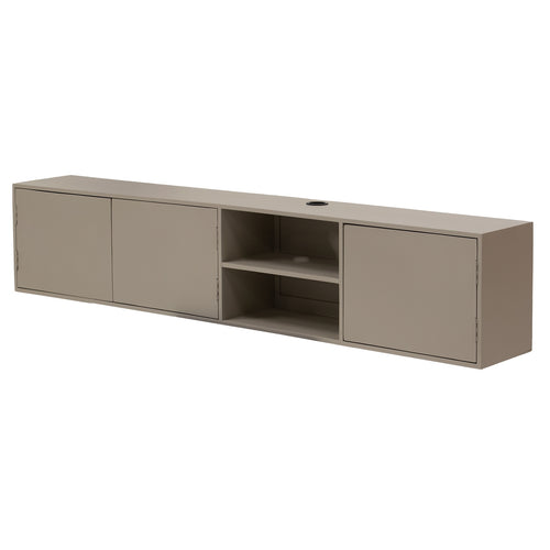 Giga Meubel Tv-Meubel Loiza - Mangohout - Taupe - 200cm - vtwonen shop