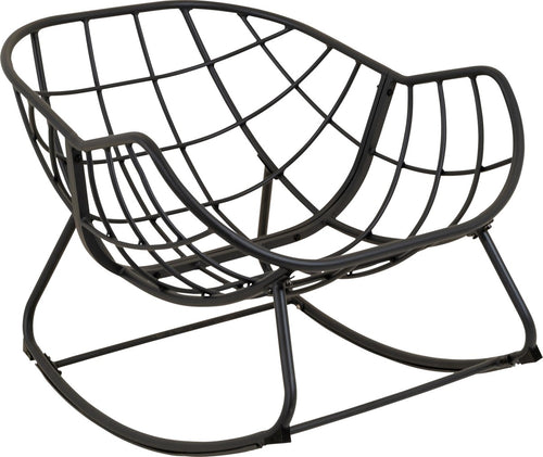 Lesli Living bistrostoel Cozy - grijs - 97x117x82cm