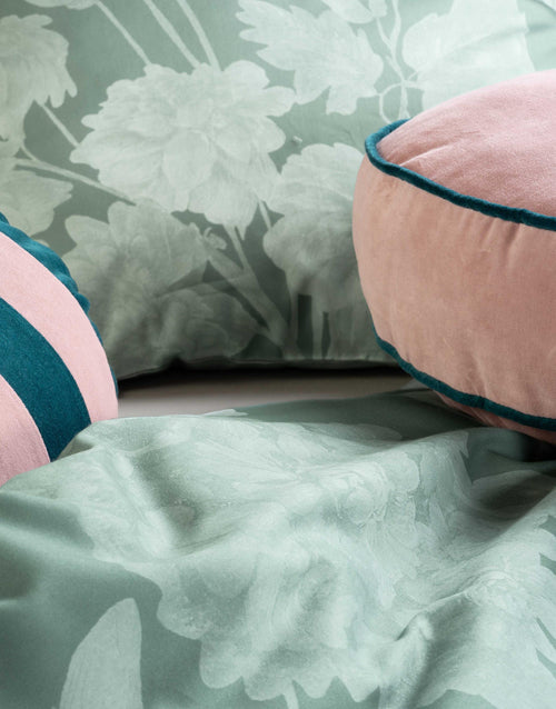 Essenza Eunice dekbedovertrek - Lits-Jumeaux - 240x200/220 cm - Dusty teal