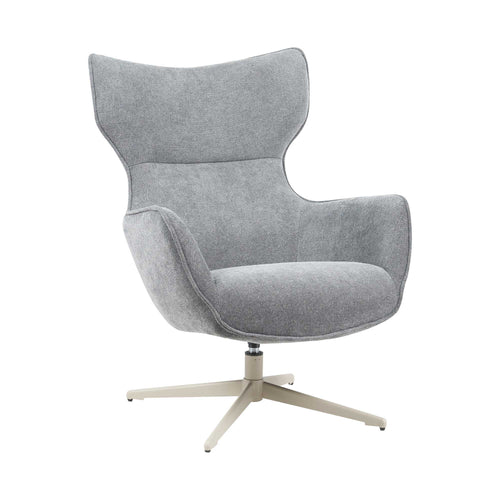 Starfurn  fauteuil Julia - grijs - 78x76x102cm