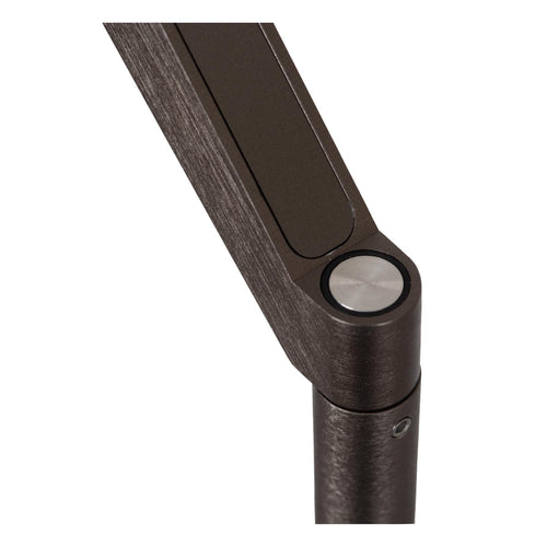 Lucide vloerlamp APPLAUSE - Geïntegreerde LED - Grijs ijzer