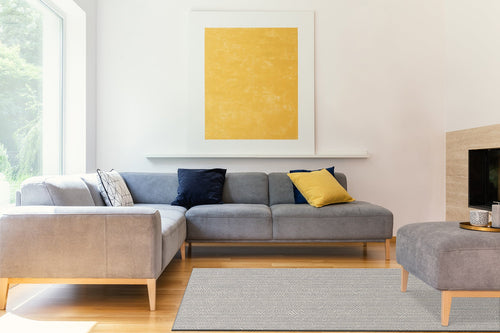 AFK Living vloerkleed Sylve - voor binnen en buiten - grijs - 160 x 230 cm