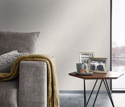 Erismann behang effen warm beige - 53 cm x 10.05 m - 662436 - vtwonen shop