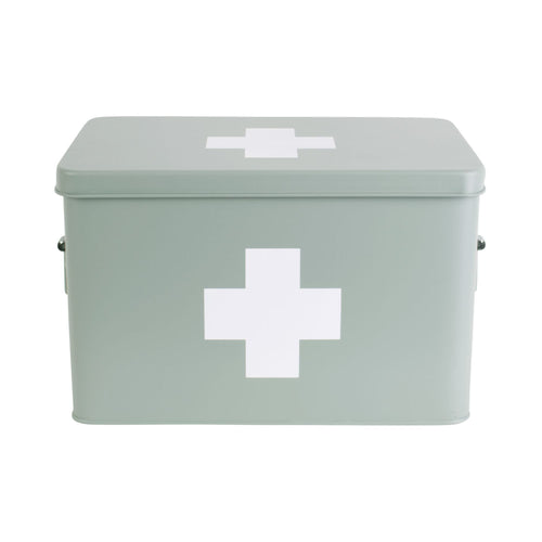 Present Time badkameraccessoire Medicine Box - groen - 21x19x31.5cm - vtwonen shop