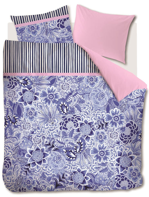 Oilily dekbedovertrek Florence - 240x200/220 cm - blauw - vtwonen shop