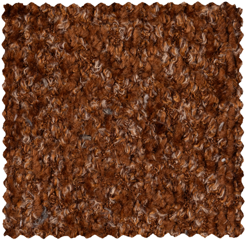 WOOOD eetbankje hoek met rugleuning Mojo - Wollig - Roestbruin - 83x83x83