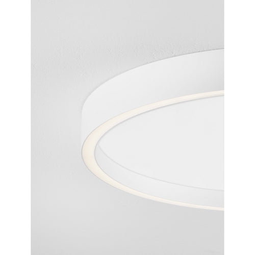 Nova Luce ISTOS Geïntegreerde LED-plafondlamp, halfverzonken, zandwit, Triac dimbaar, 38W, 2363lm, 2700-3000K kleurtemperatuur.
