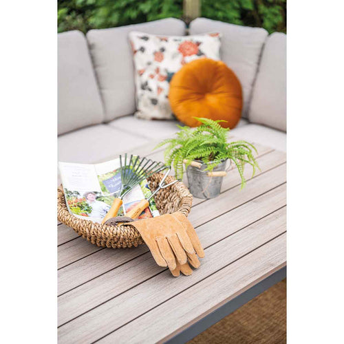 Garden Impressions lounge dining set R Kalibo desert sand - 6-delig