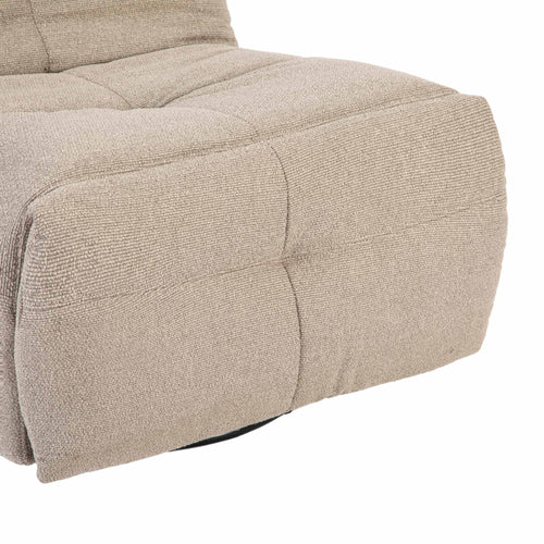 Starfurn  fauteuil Lazy - taupe - 103x82x96cm - vtwonen shop
