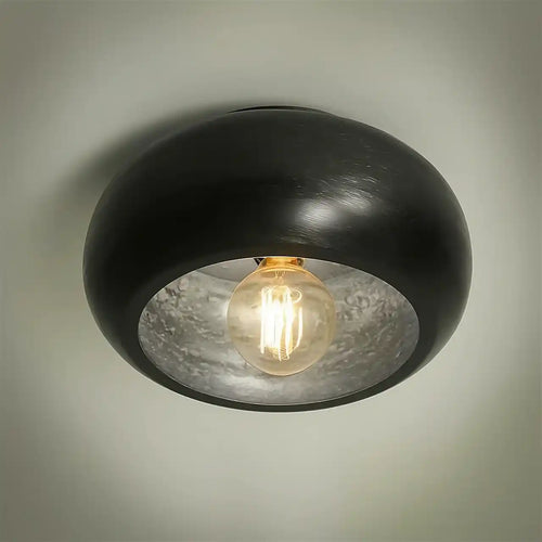 Ylumen plafondlamp Sky - 1 lichts - 34  x 18   cm - zwart