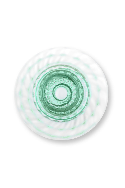 Pip Studio - Kandelaar - Licht Blauw - Glas Swirl - 28cm - vtwonen shop