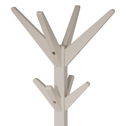 WOOOD staande kapstok zand Studio - 178x45x45