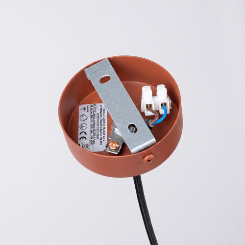 Sollux Lighting Hanglamp ARCHE 1 rode oker - 8x8x120cm