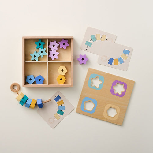 Petite Amélie Montessori speelgoed box MONT - Multiplex - meerkleurig