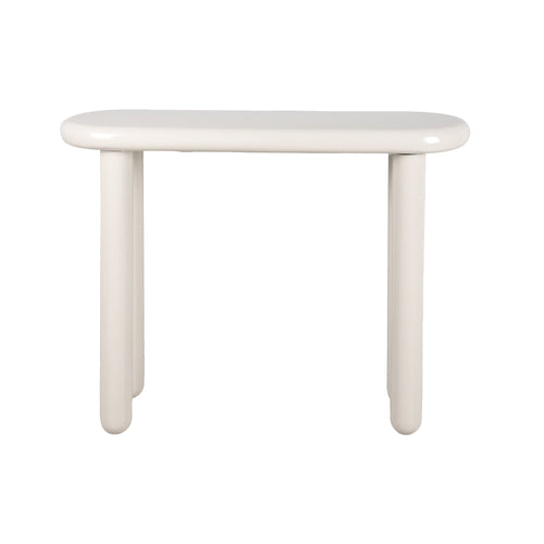 Leitmotiv bijzettafel Cadiz - wit - 95x30x76cm