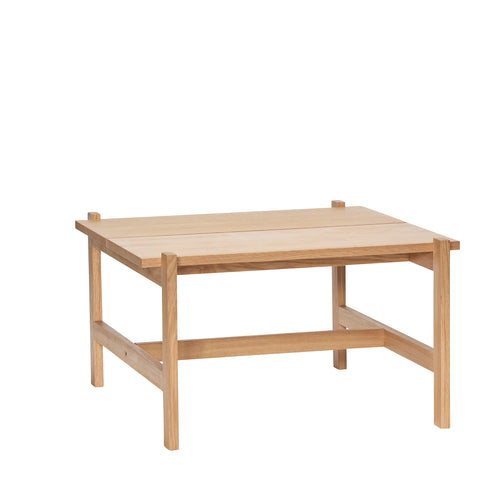 Hübsch salontafel Dash - mdf/okernhouten fineer/eikenhout - 80x80xh47cm