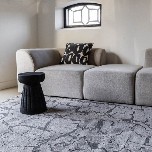Interieur05 Vloerkleed Cairt Grijs/Antraciet - 200 x 290 cm - vtwonen shop