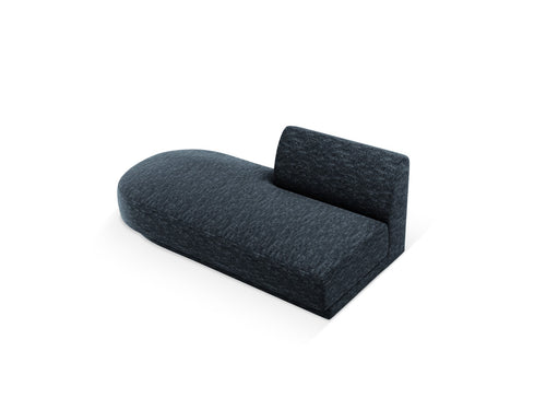 Micadoni Module Miley 2-zits, chenille koningsblauw - 90x158x70cm