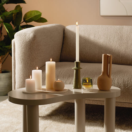 Bolsius houder en navulbare geurkaarsen CleanLight - groen - vtwonen shop