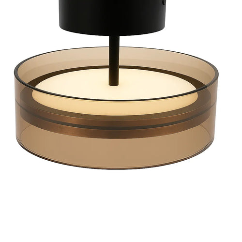 Highlight plafondlamp Enzo - 1 lichts - 30  x 18.5   cm - zwart - vtwonen shop