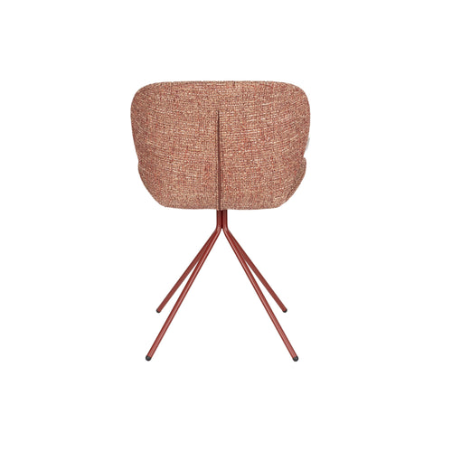 Zuiver OMG Eetkamerstoelen Terra/ Rood - Set van 2