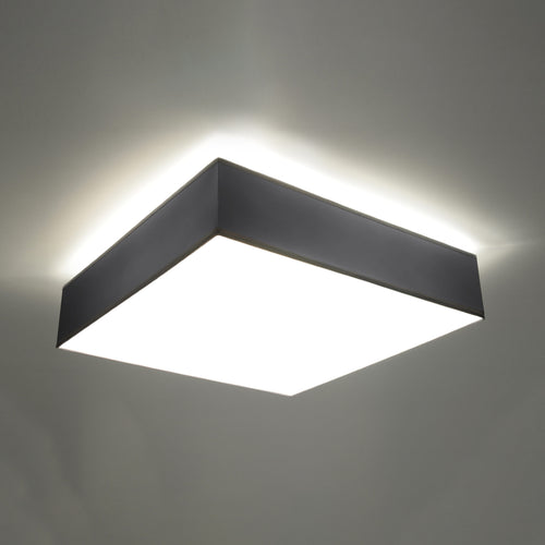 Sollux Lighting Plafondlamp HORUS 45 grijs - 45x45x11cm