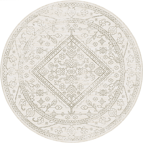 Rond buitenkleed Nova linnen - Interieur05 - 240 x 240 cm - vtwonen shop